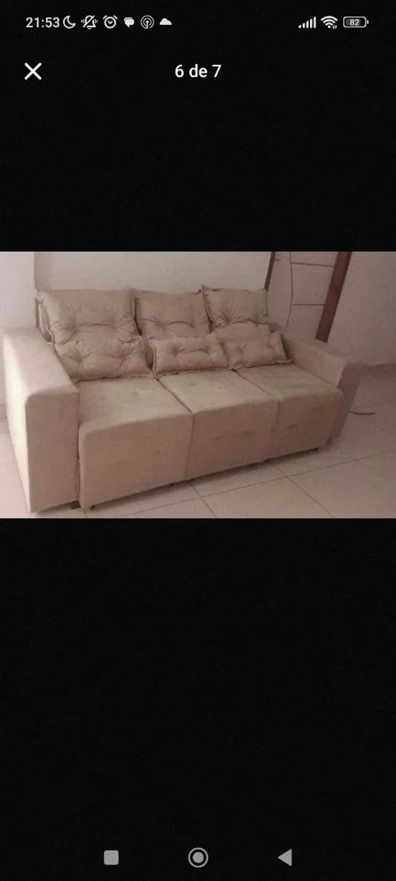 Sofás Retráteis 3 Lugares direto de F ábrica! - Foto 2