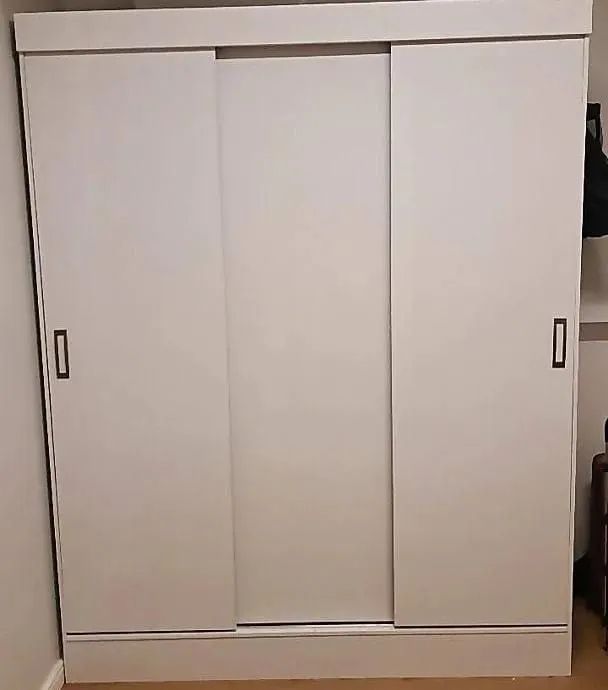 Guarda-Roupa 3 Portas de Correr com Espelho - Foto 2