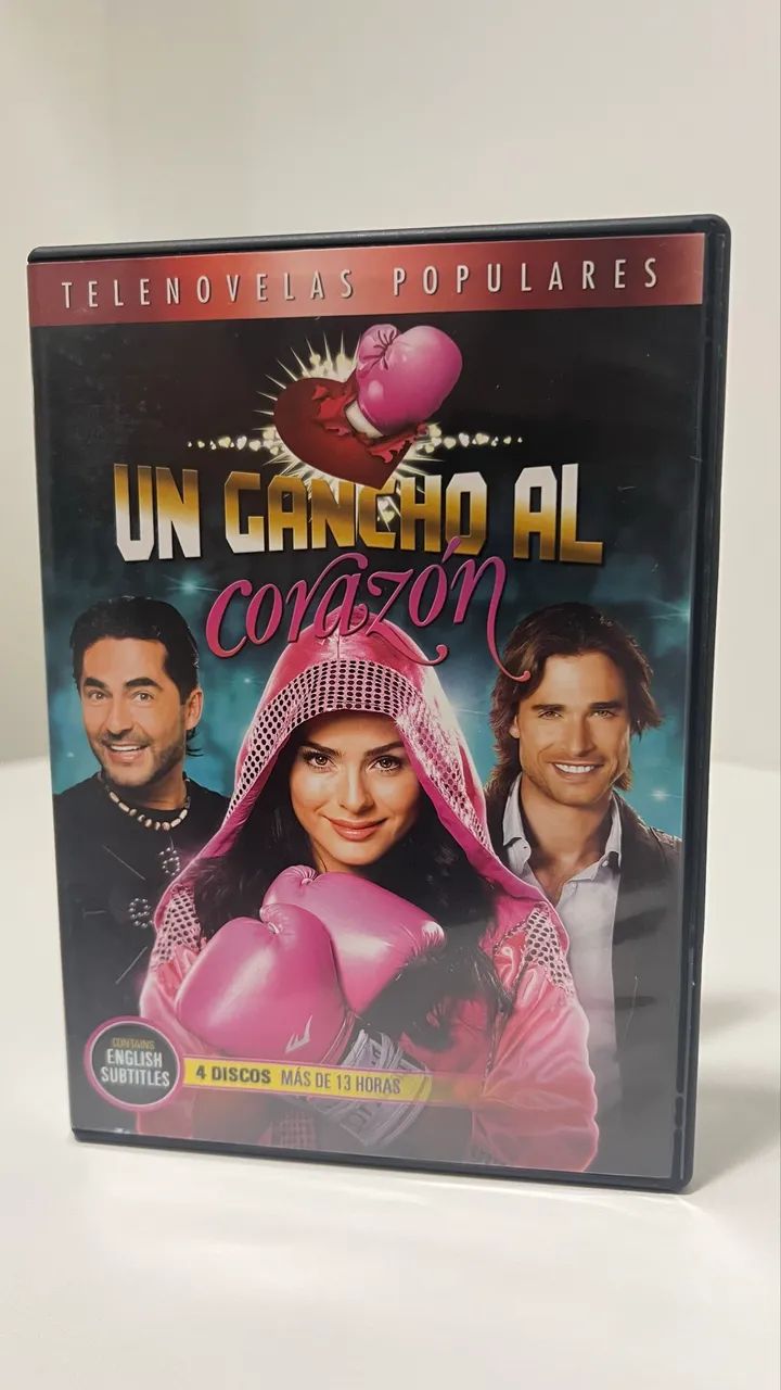 DVD da novela mexicana Un Gancho Al Corazón 