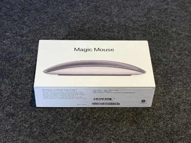 Magic Mouse Apple Preto (USB-C) - Novo/Lacrado - Foto 2