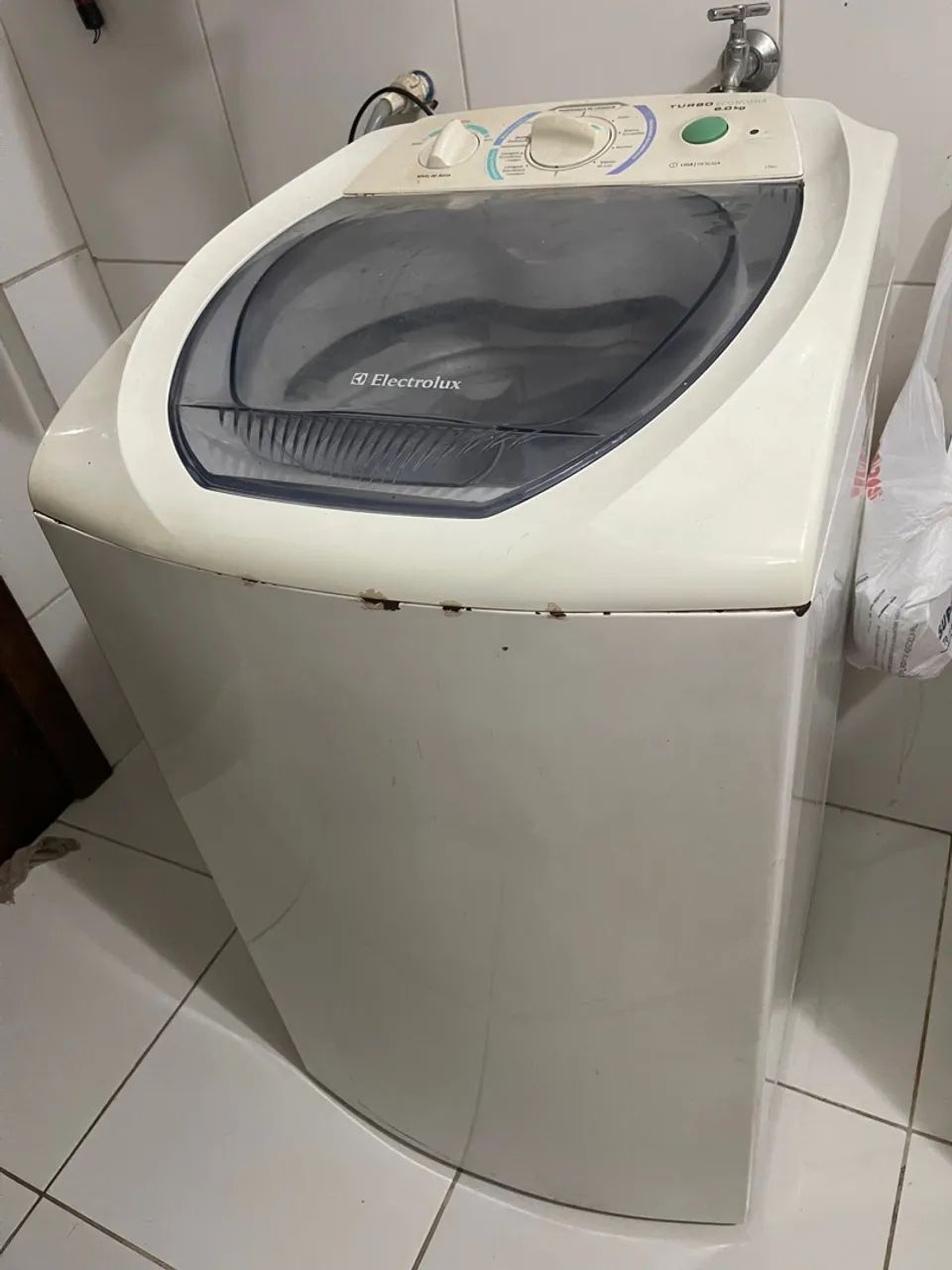 Máquina de lavar 6kg com pequeno defeito  - Foto 4