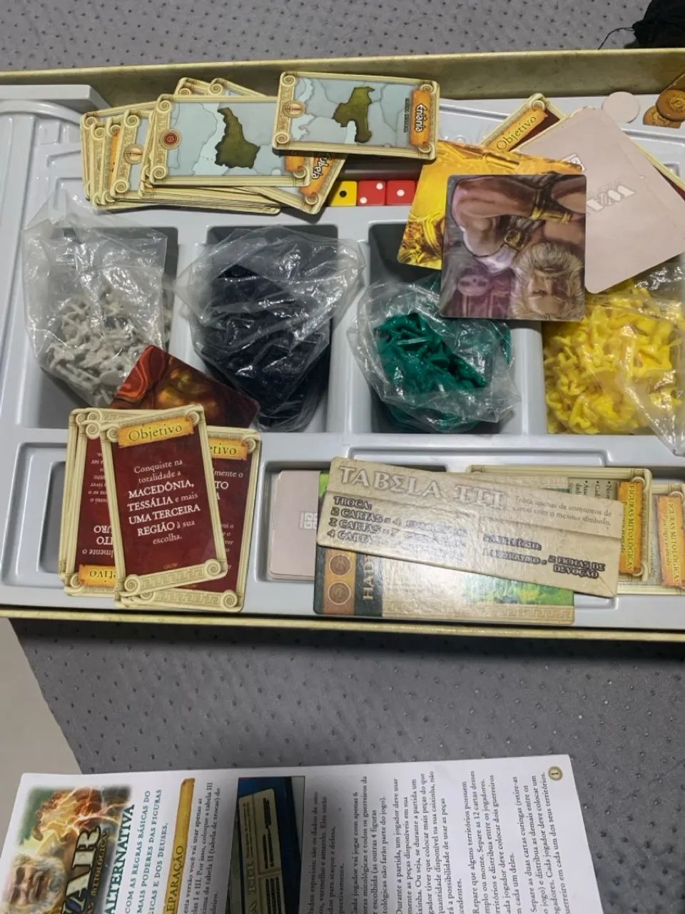 Jogo De Tabuleiro War Guerras mitologicas  - Foto 2