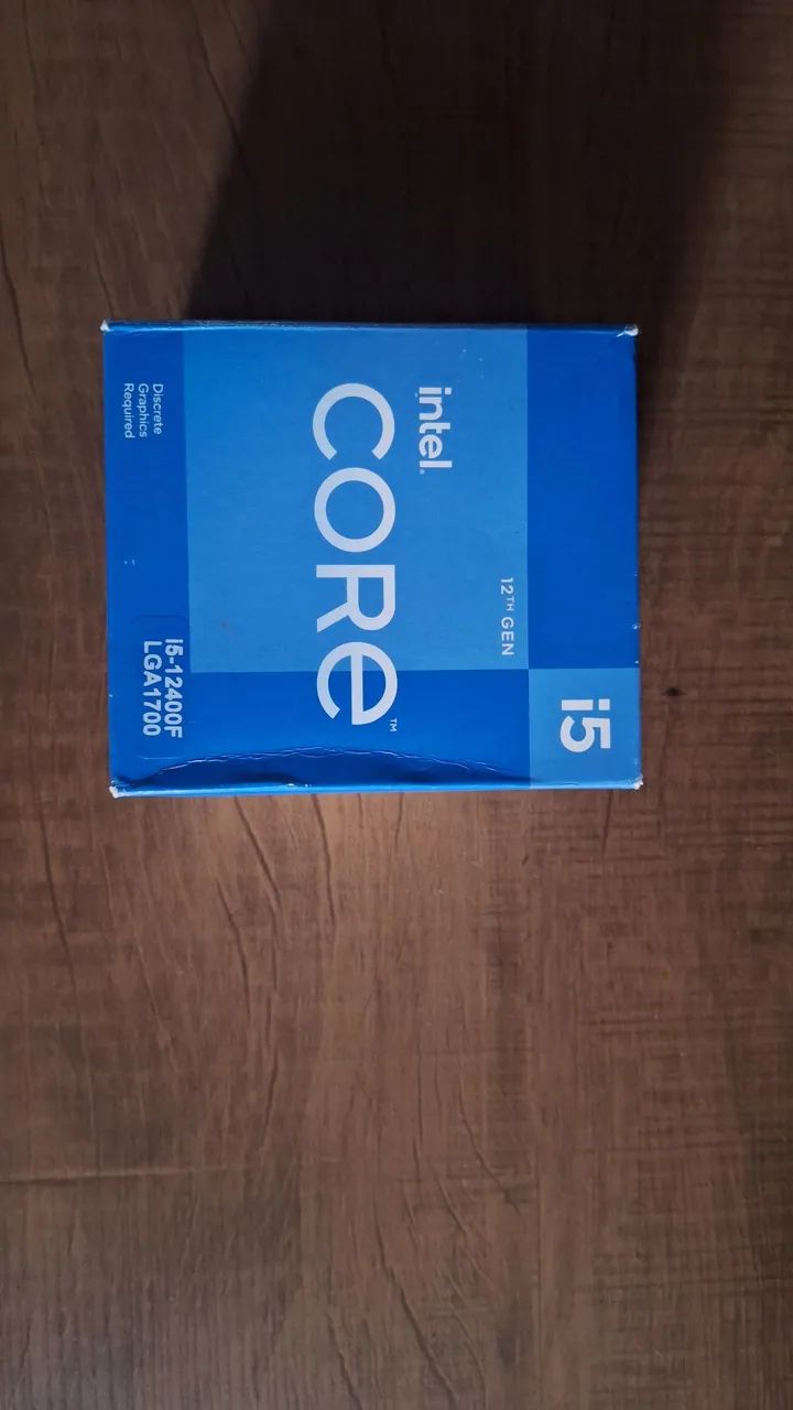 Processador i5 12400f 