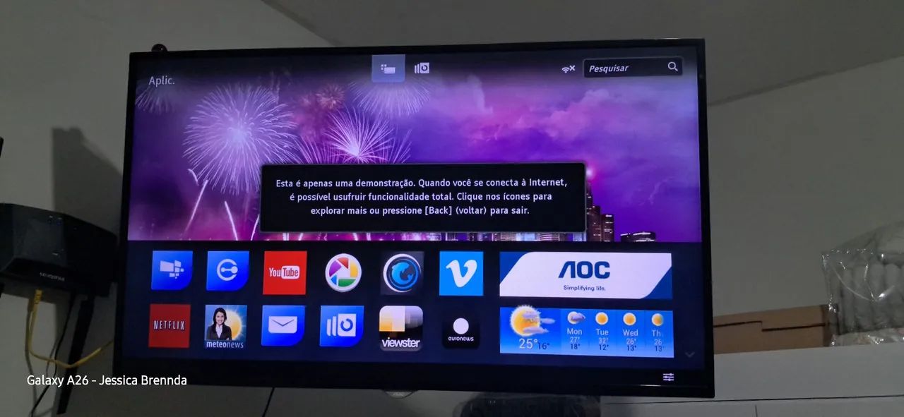 Tv AOC 43 POLEGADAS E XBOX 360