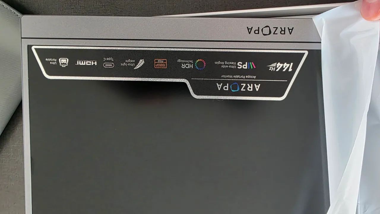 Monitor arzopa  Z1FC 144hz 16.1 - Foto 5