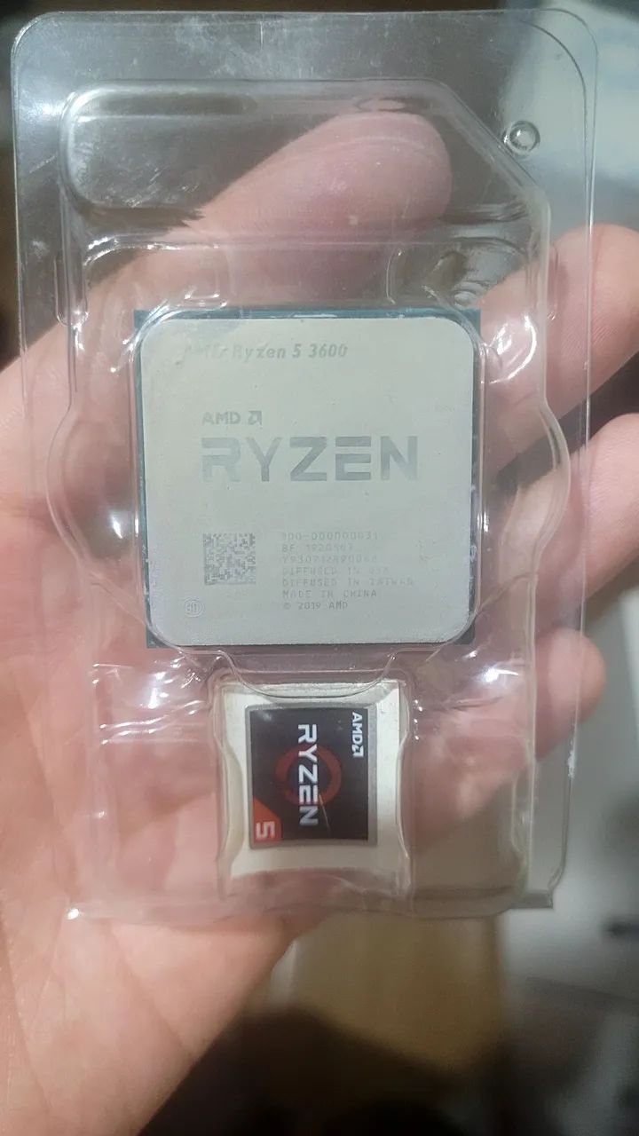 CPU AMD Ryzen 5 3600 BOX Processador Ryzen 5 3600 + Cooler box - Processadores - Vila