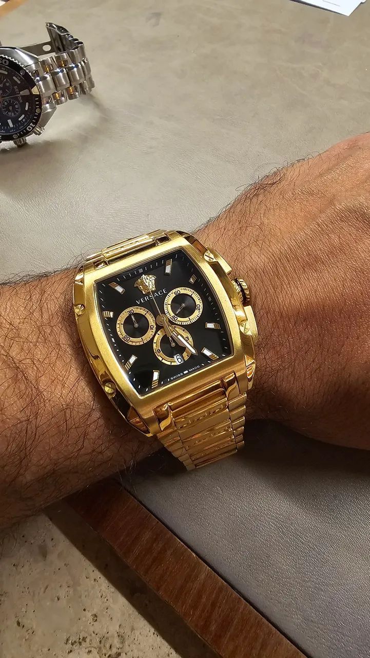 Relógio Versace Suíço de Luxo RARIDADE 