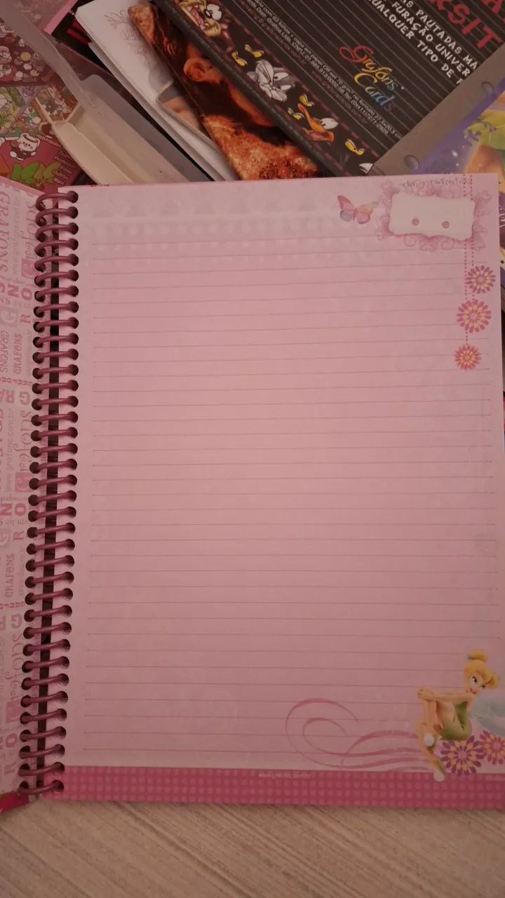 Caderno sininho 1x1 c dura - Foto 2
