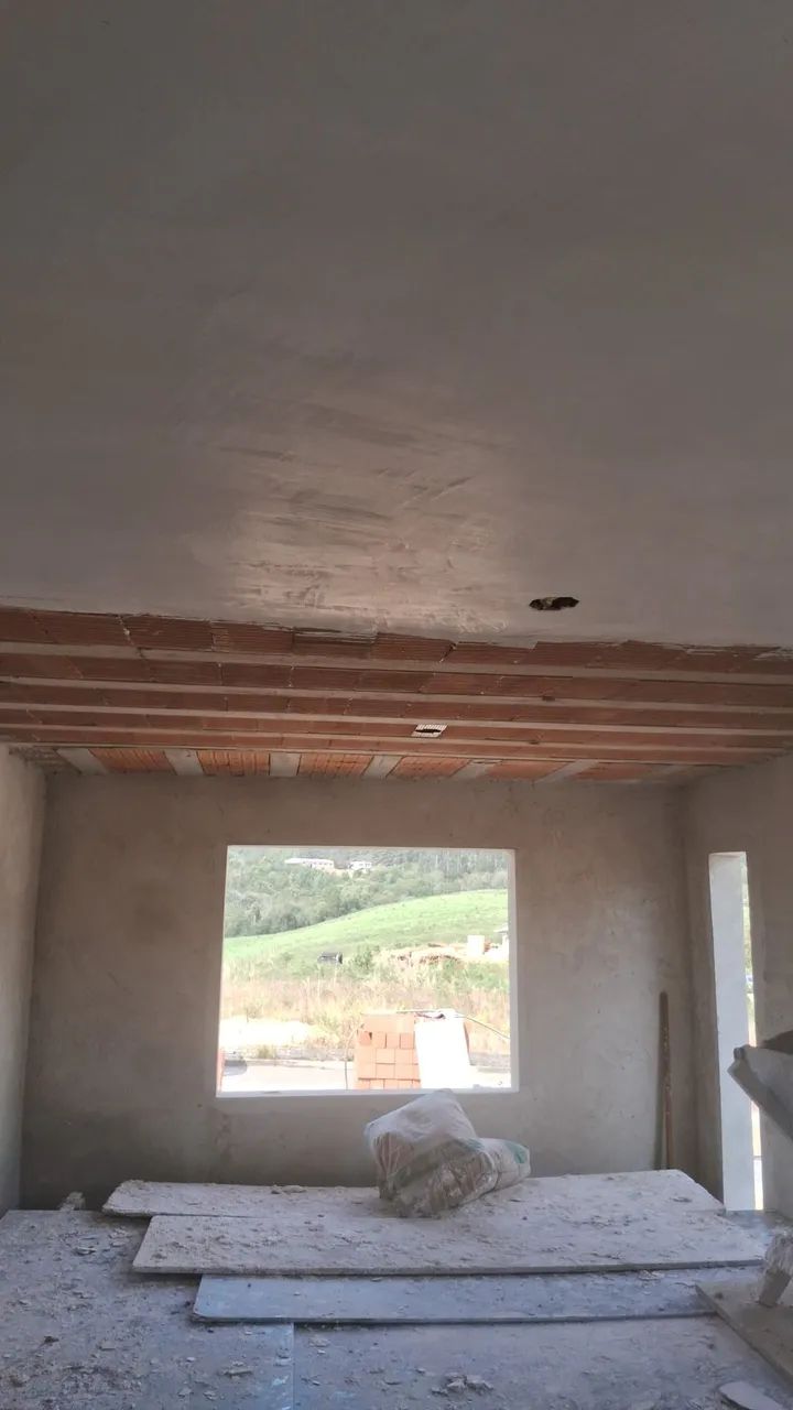 Gesso liso reboco 