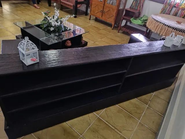 Sofá de madeira maciça - Foto 5