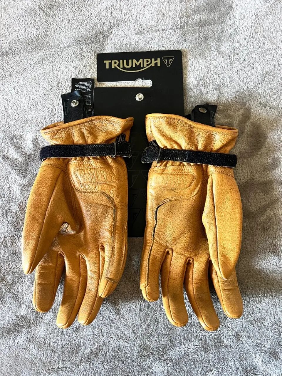 Luva de Couro Triumph Masc - Foto 3
