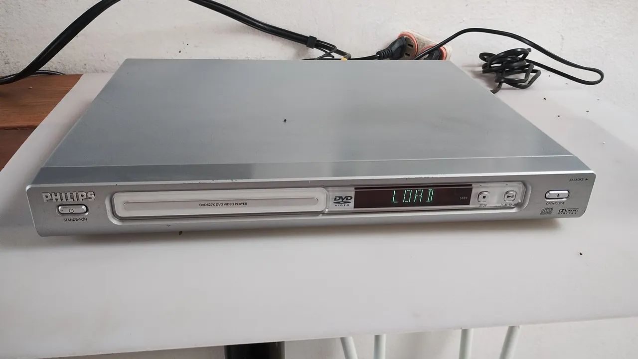 DVD Philips sem controle
