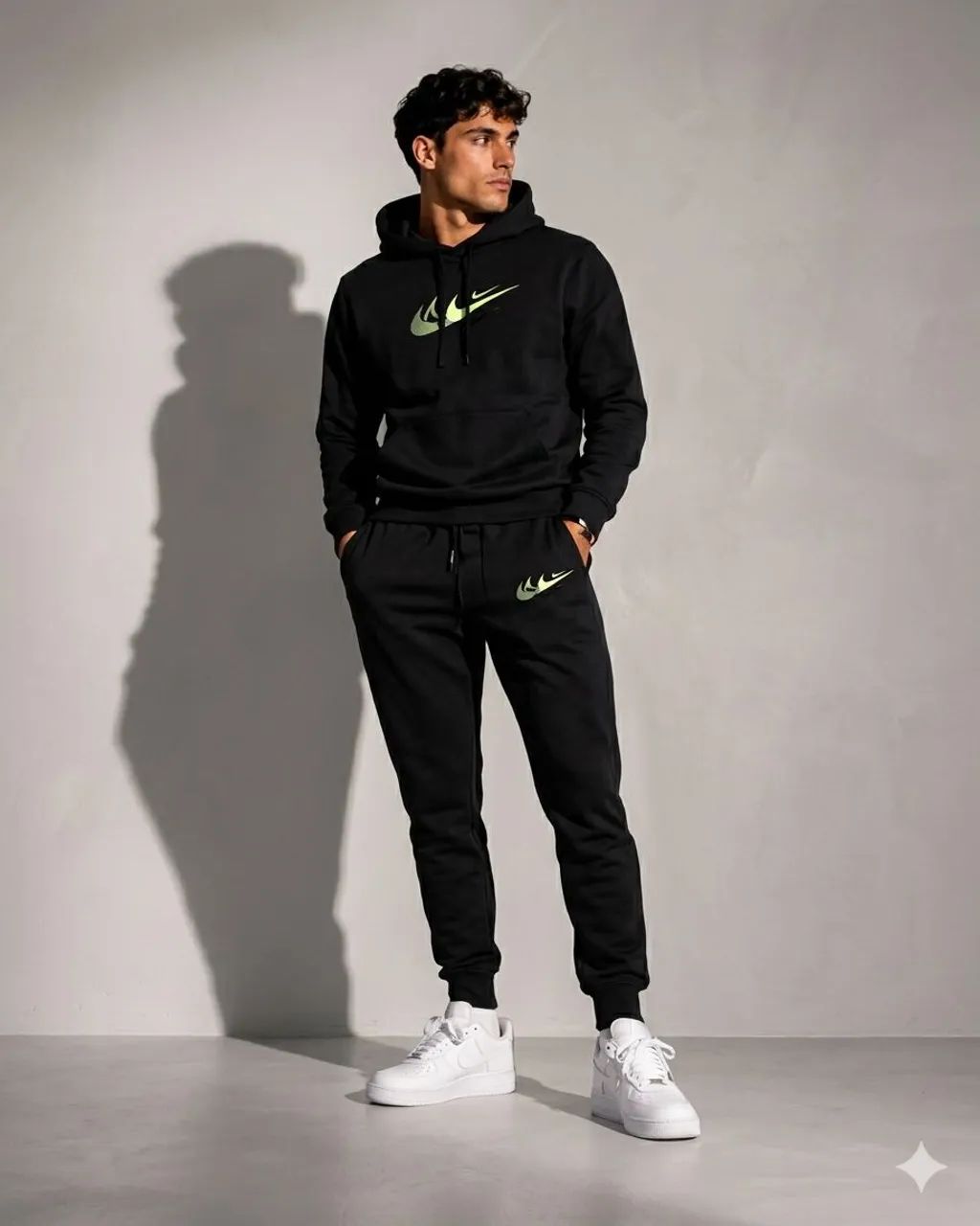 Conjunto moletom masculino Nike , preto,azul, chumbo  - Foto 2