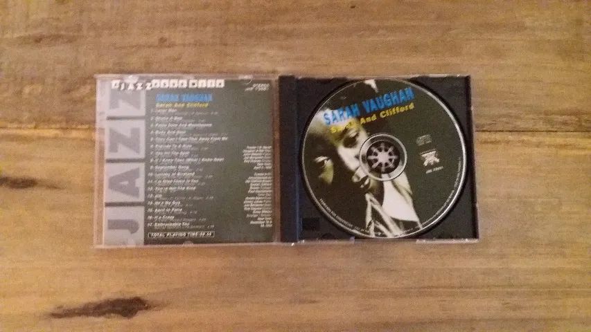CD  - Sarah Vaughan - Sarah And Clifford - Foto 3