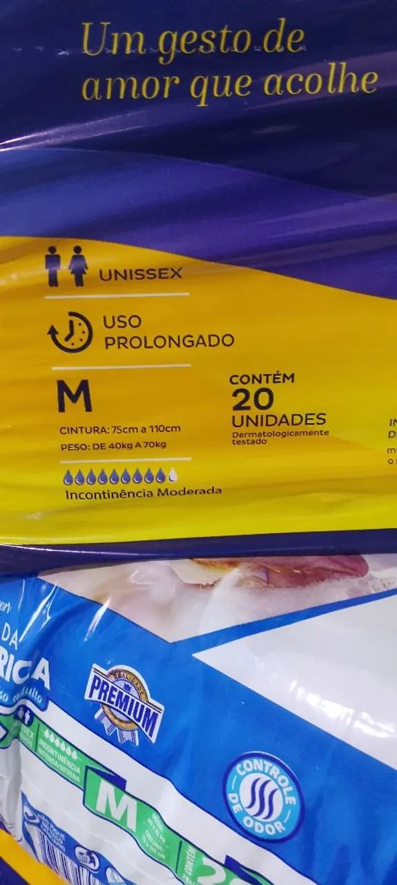 Fraldas geriátricas idosos  - Foto 3