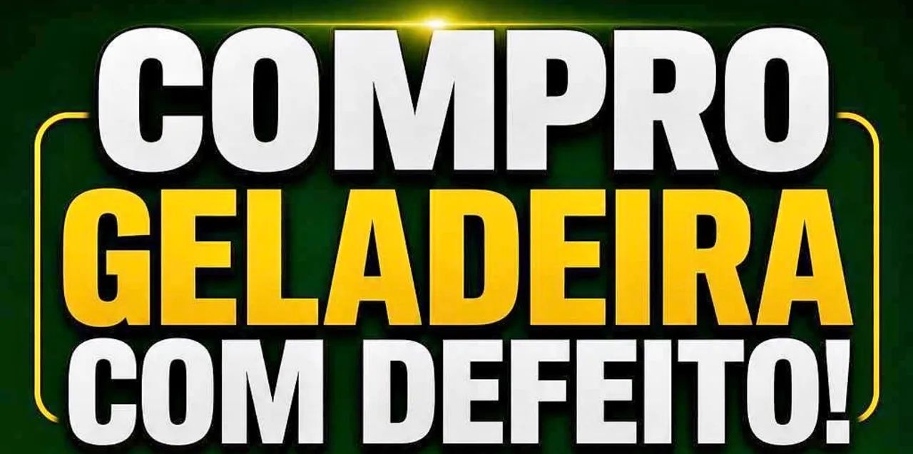 COMPRO E VENDO GELADEIRAS BUSCO NO LOCAL