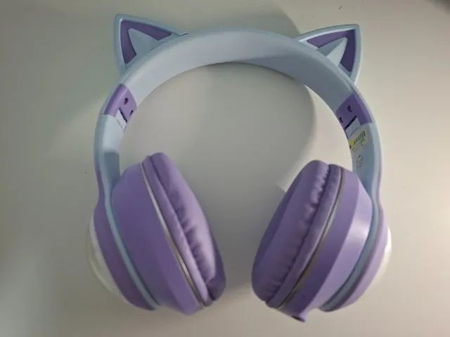 Fone de Ouvido Bluetooth B19 Altomex com Design de Gatinho - Foto 3