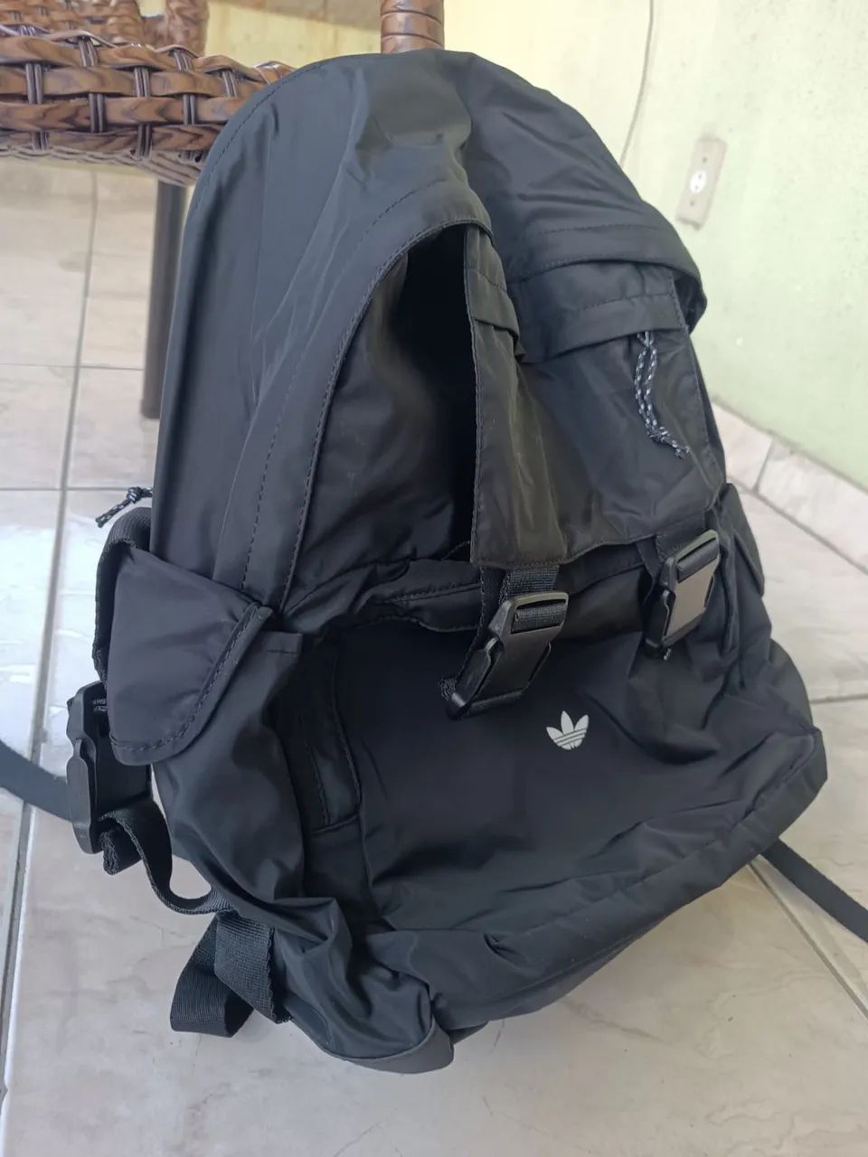 Mochila Adidas Preta - Nova com Etiqueta - Foto 3