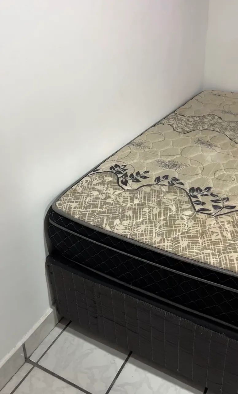 Cama casal (colchão + box) - Foto 2