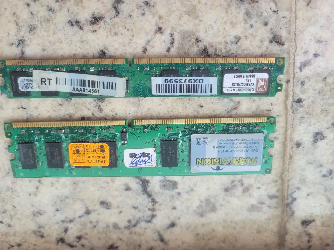 2 Memórias DDR2 de 2 GBs cada uma ! - Foto 4