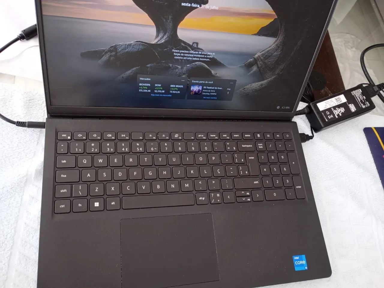 Vendo Notebook Dell Full HD 8G / 256MG / tela 16 polegadas/ processador Intel i5 - Foto 2