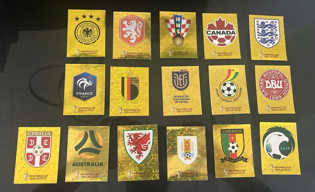 Vendo figurinhas Copa 2022 - Lote fechado 