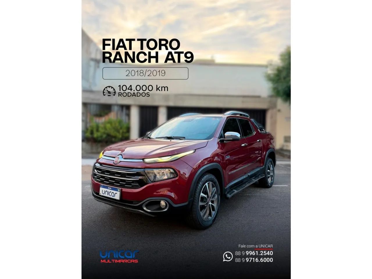 Fiat Toro RANCH 2.0 16V 4X4 DIESEL AUT. 2019