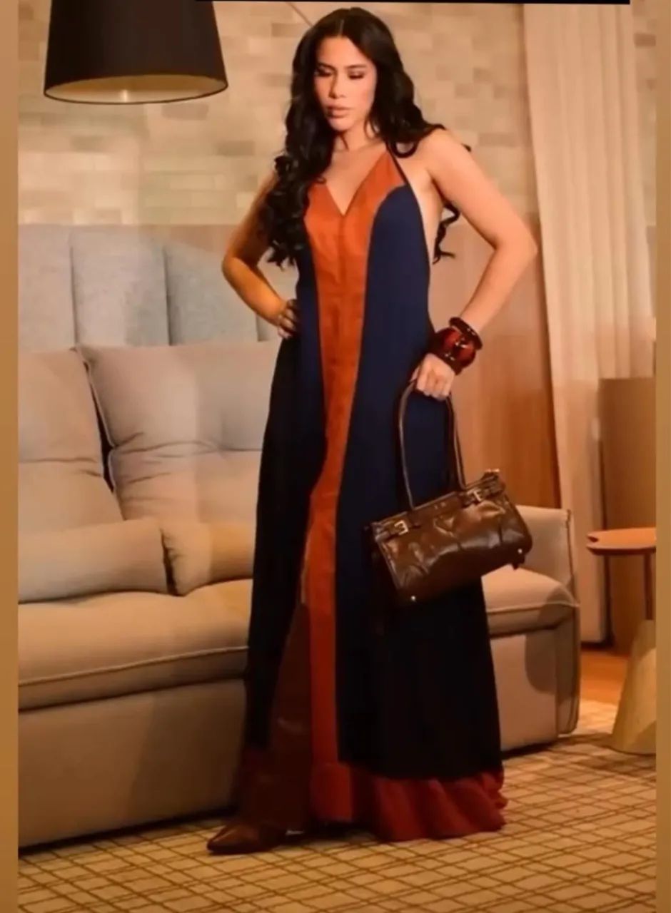 Vestido longo costa nuas  - Foto 2