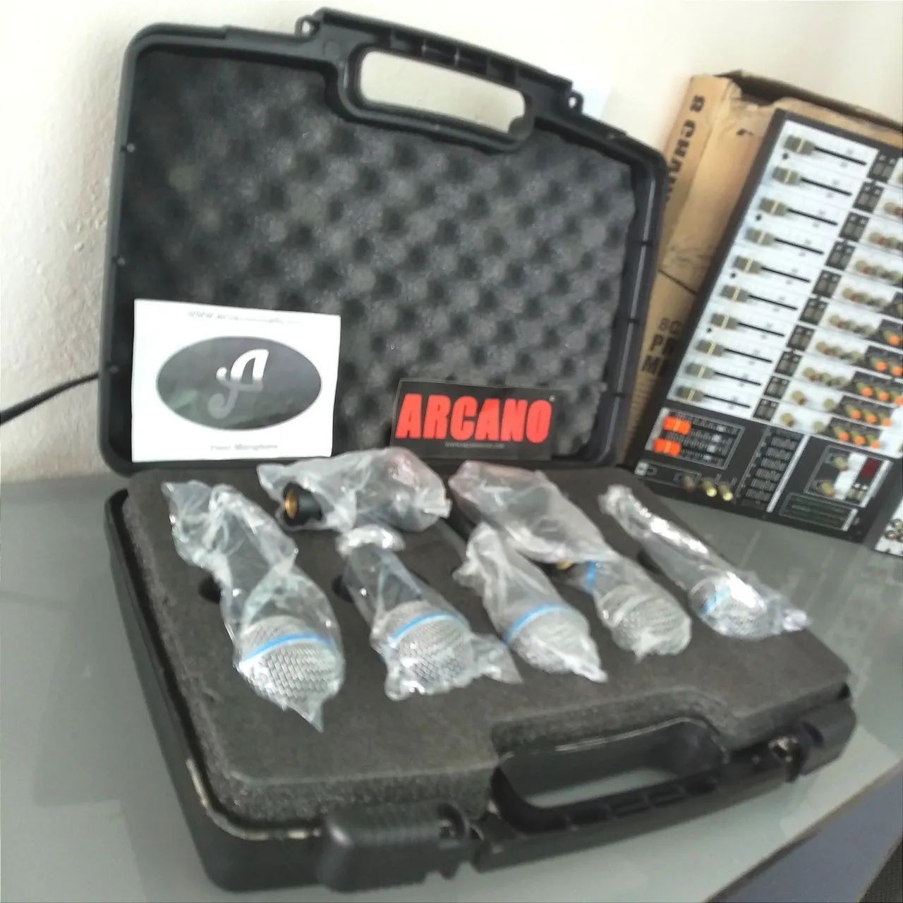 Kit de 5 Microfones Arcano  - Foto 4