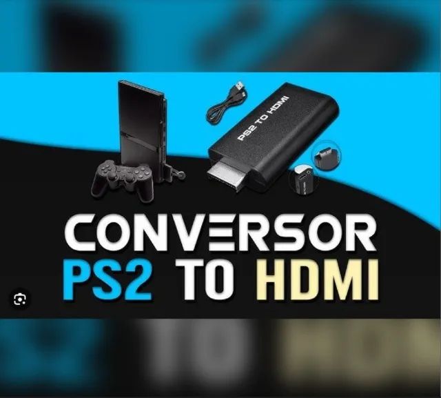 Conversor HDMI PS2 PS3