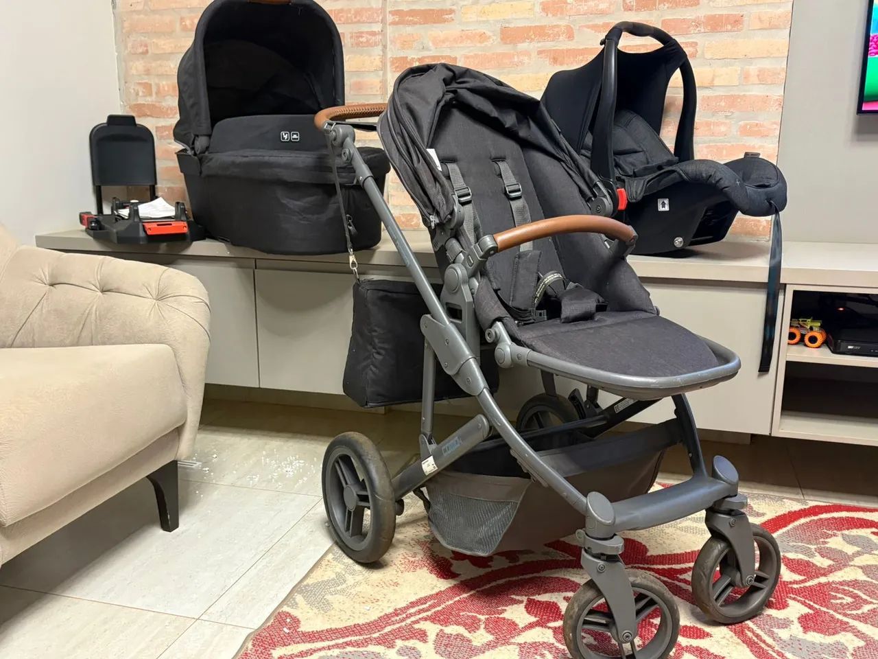 Kit carrinho bebê 