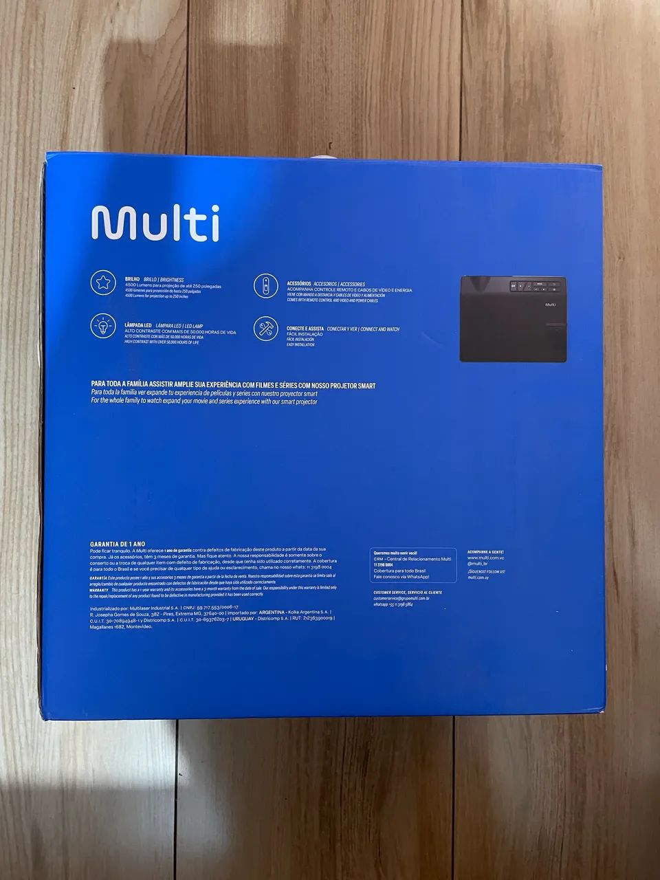 Projetor Multilaser Linux PJ004  - Foto 2