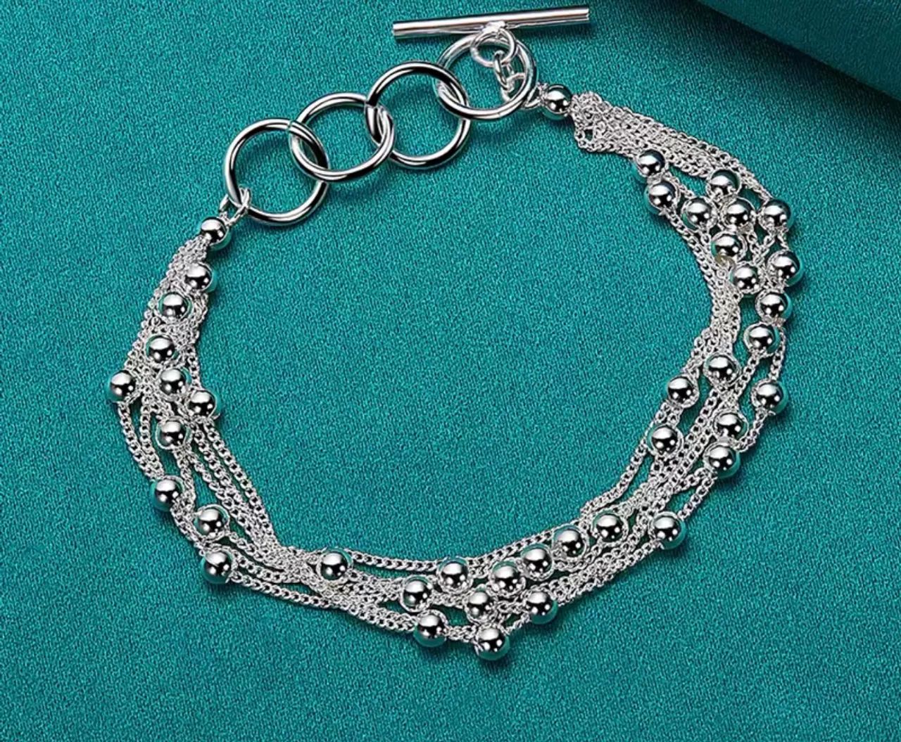 Pulseira prata 925 - Foto 2