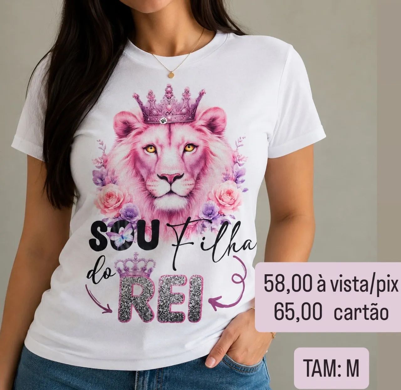 Camisa Feminina TAM: M