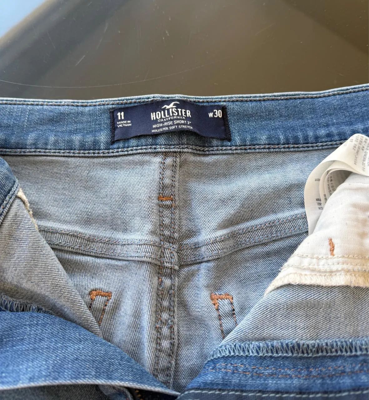 Shorts jeans Hollister  - Foto 3