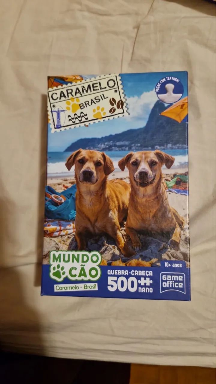Quebra cabeça Cachorro Caramelo