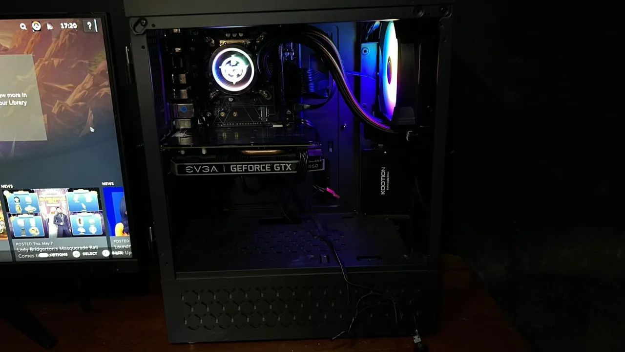 Pc Gamer Core I5-9400F GTX 1650 4Gb Memória DDR4 8Gb SSD 256Gb
