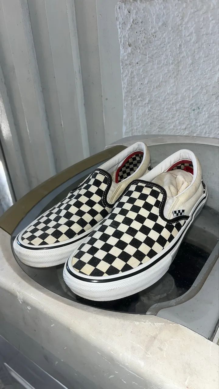  Vans Classic Slip-On Checkerboard