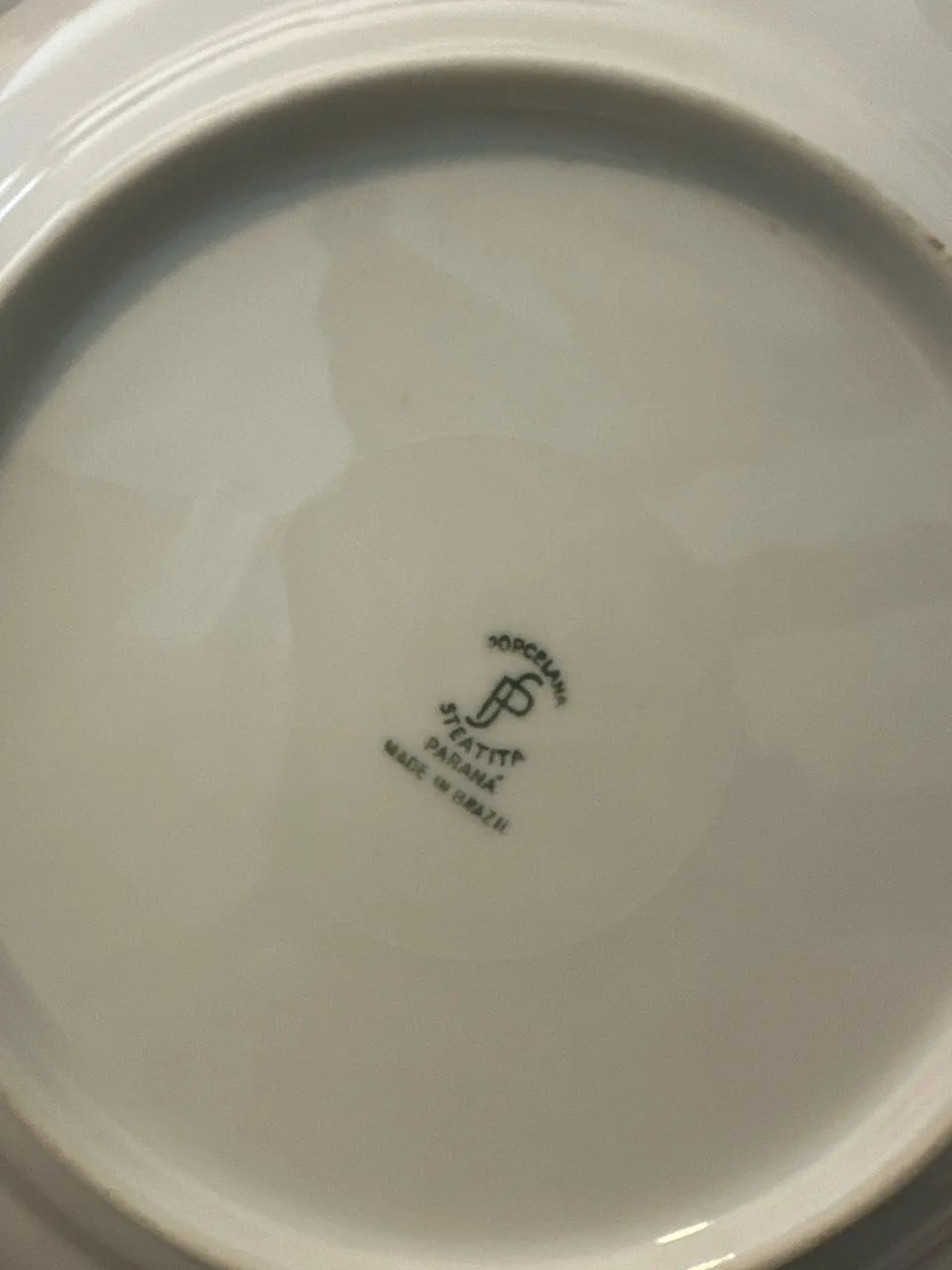 Aparelho de jantar vintage porcelana (Steatita - PR) 42 peças - Foto 4