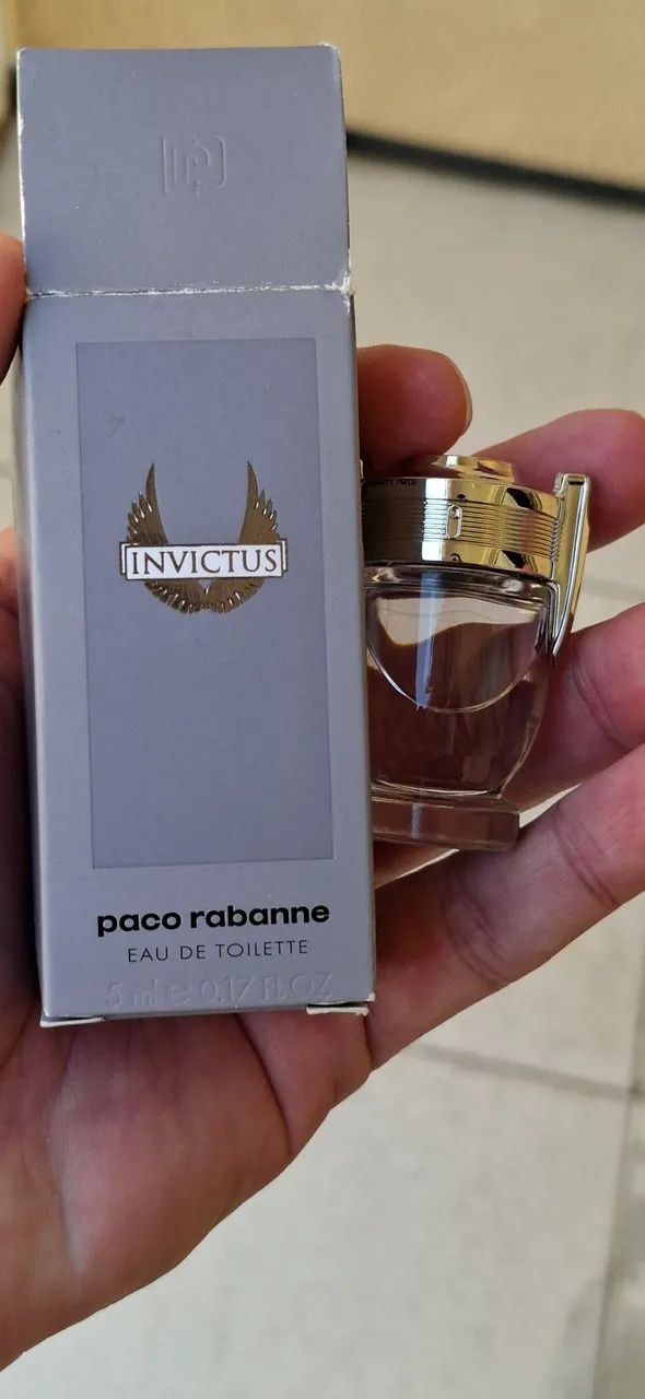 Invictus Paco Rabanne - Miniatura 5Ml Original  - Foto 2