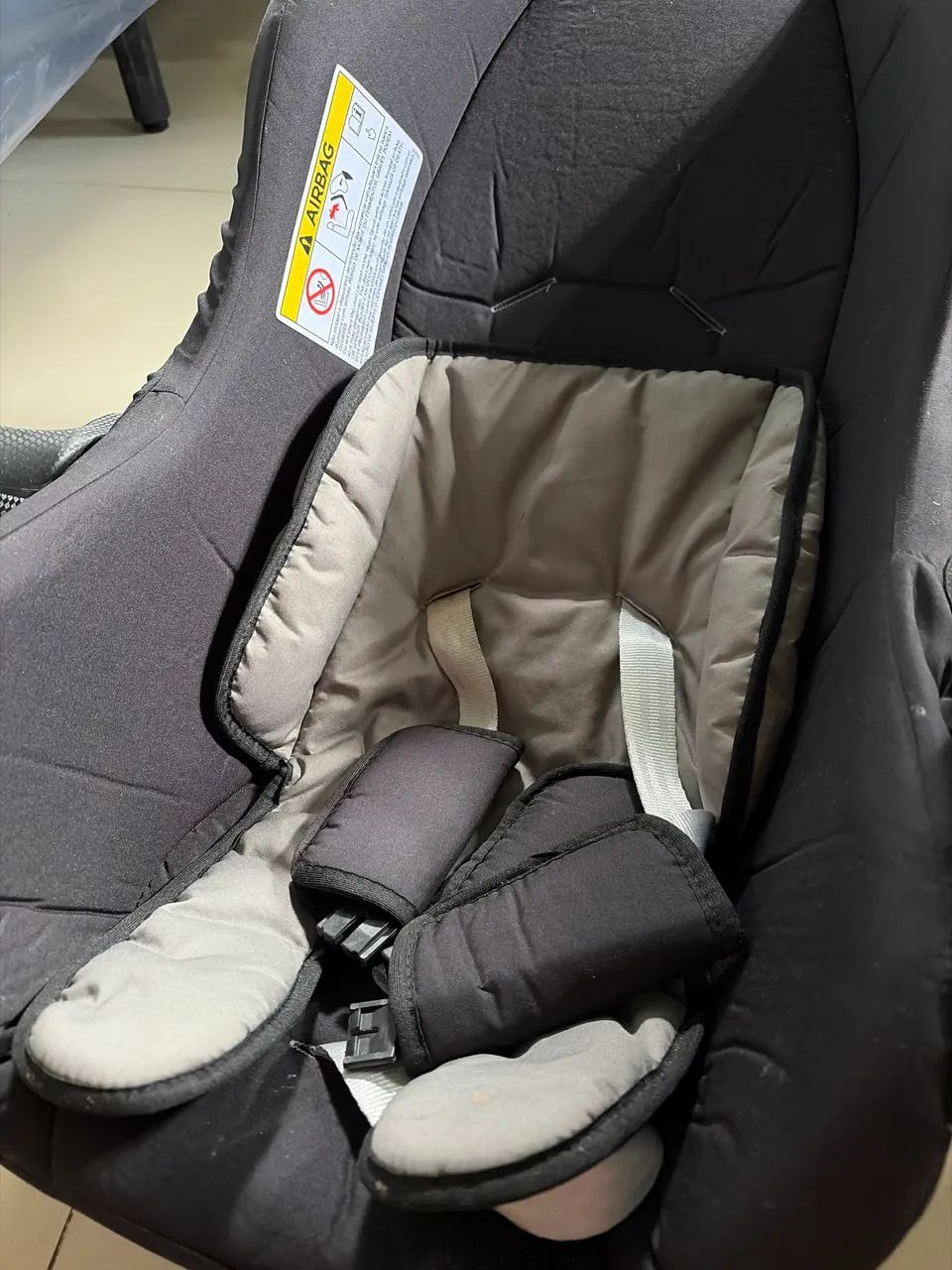 Bebê conforto tutti baby com capa - Foto 2