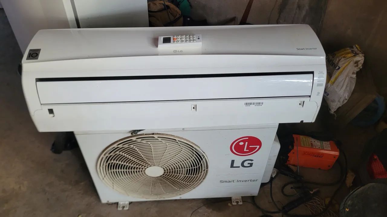 Ar condicionado 18mil btus funcionando normal