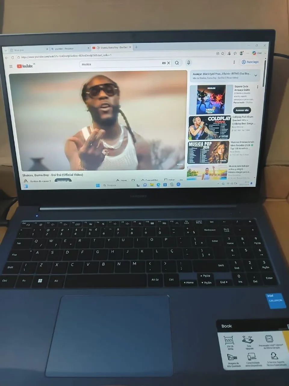 Notebook Samsung Intel celeron - Foto 4