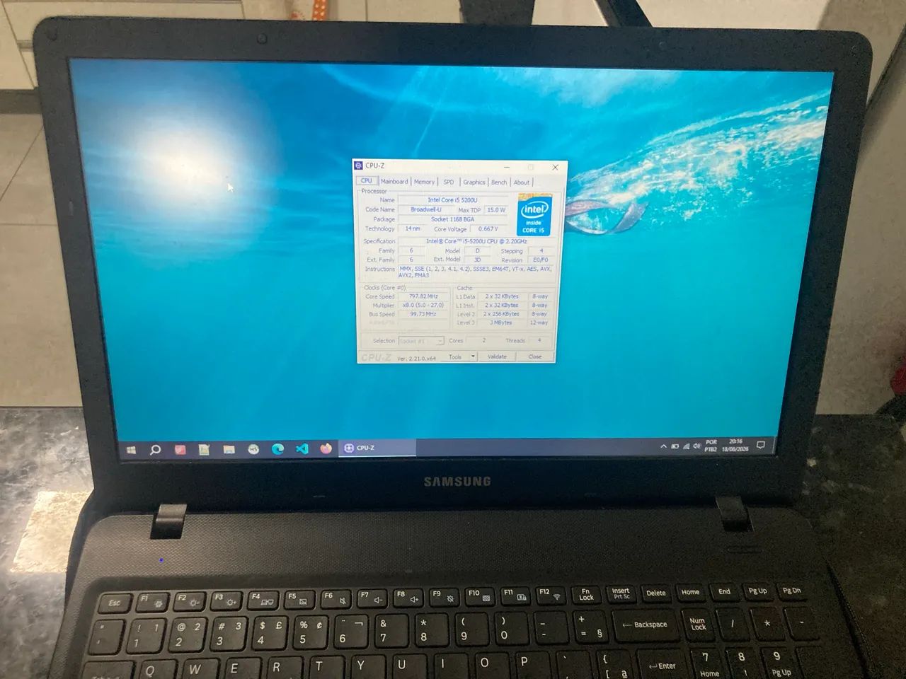 Notebook Sam. 15,6 - 8GB - i5 Quinta - 240gb - Foto 4