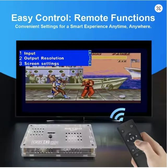 upscaler retroscaler gbsc control pro com fonte e atualizada  - Foto 5