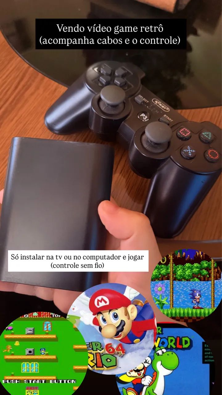 Vídeo game retrô box - Foto 2