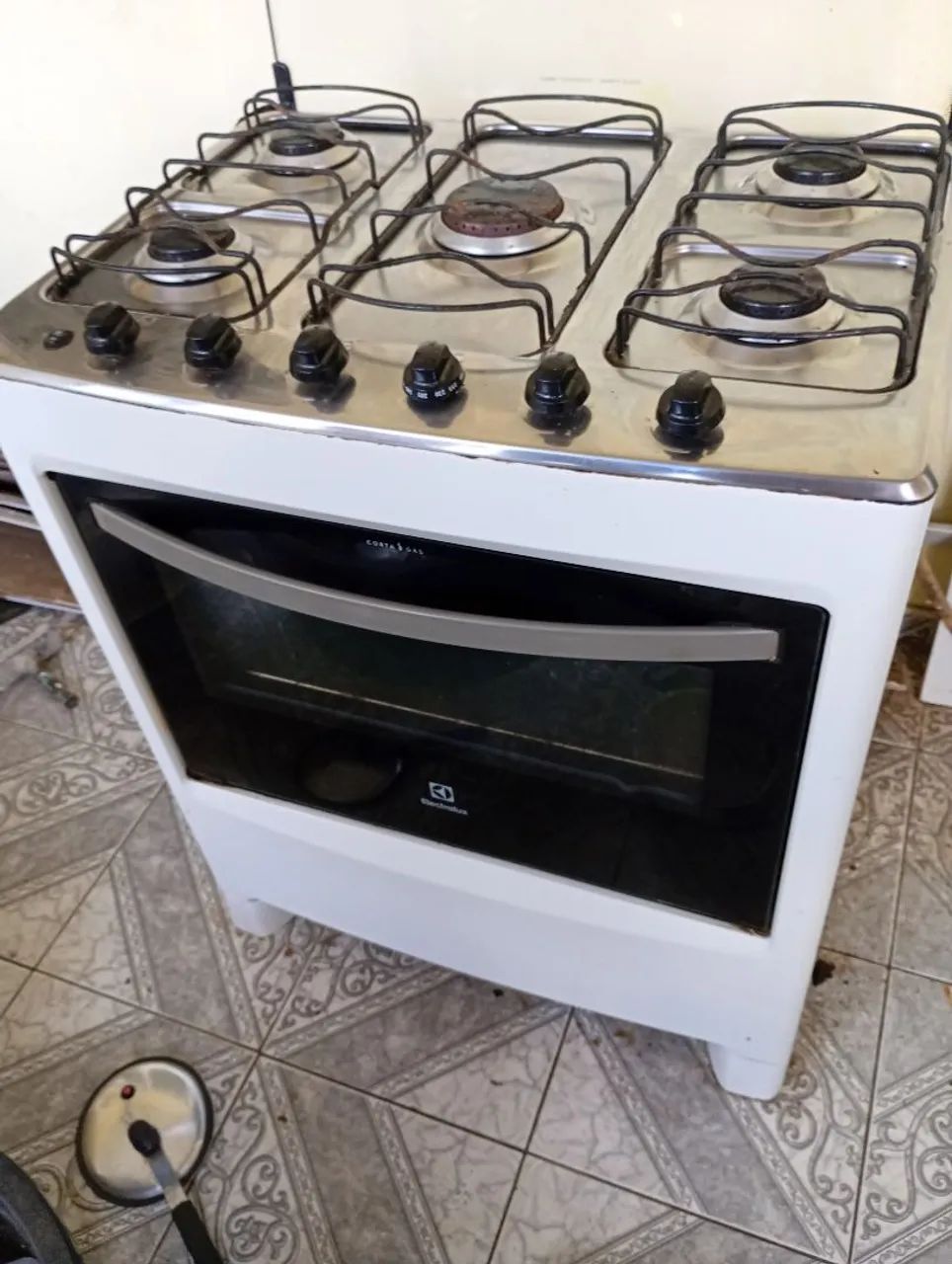 Fogão Eletrolux 5 bocas acendimento eletrico