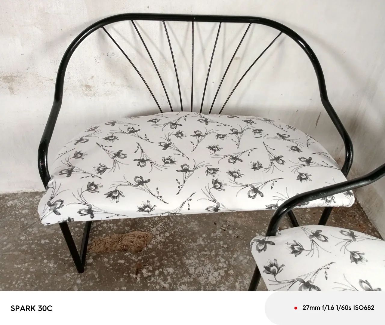 Sofá pequeno de um e dois lugares 