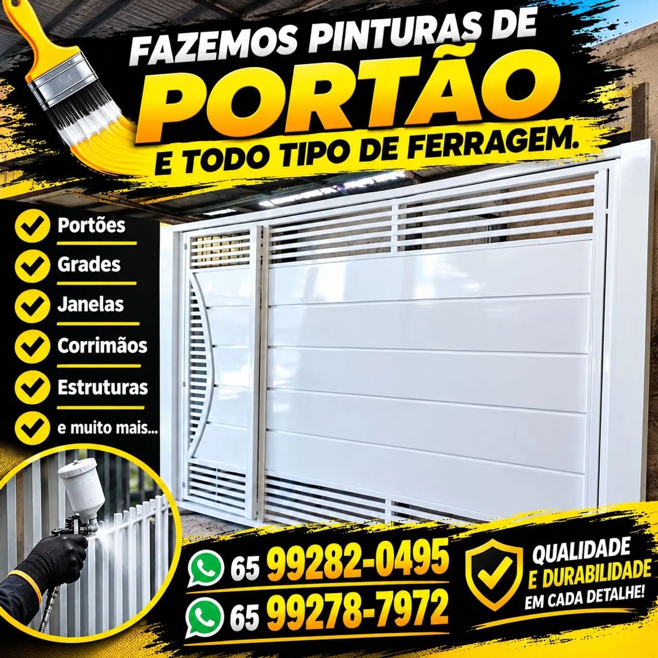 Pinturas em geral 