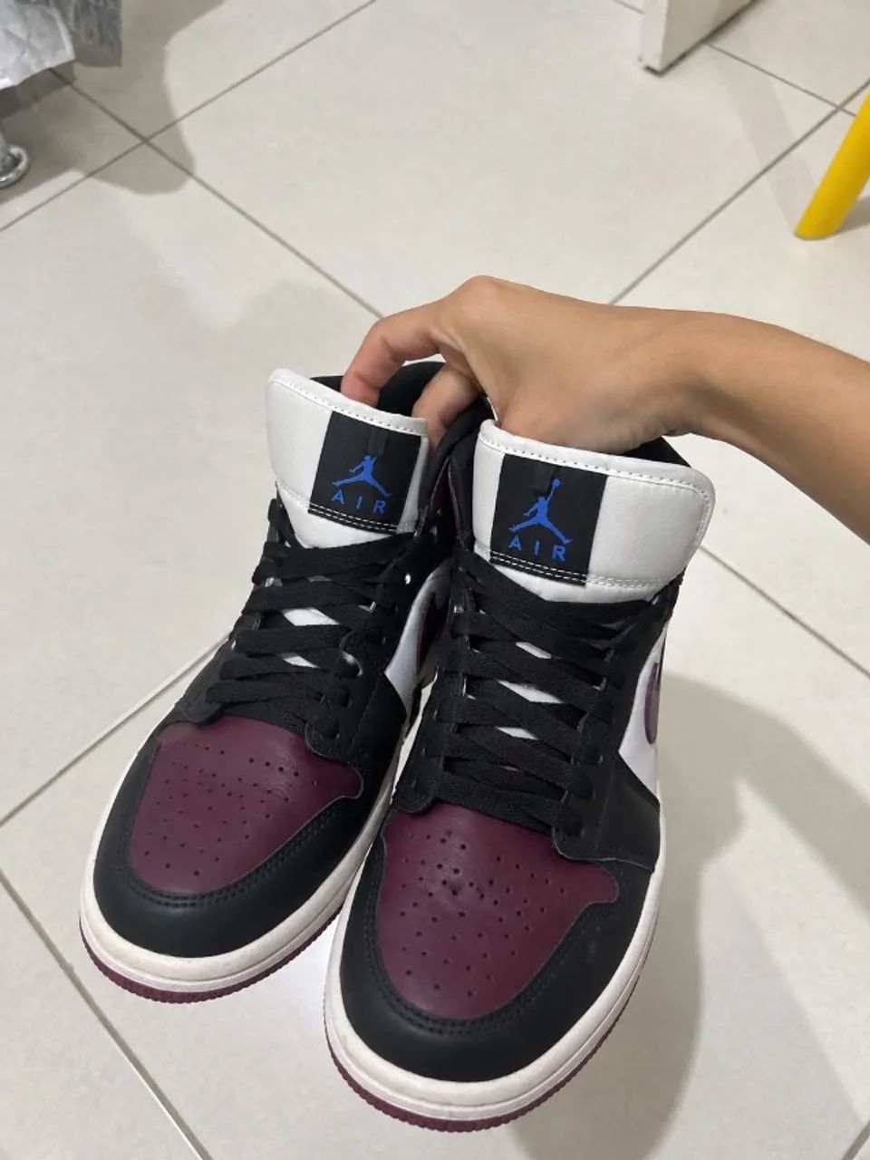 Air Jordan 1 mid dark beetroot - Foto 2